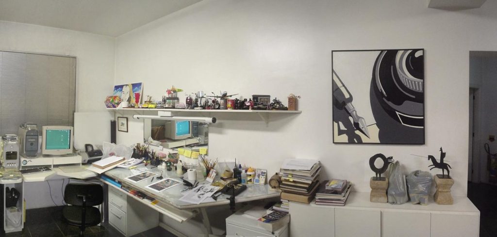 Secondary suite art studio